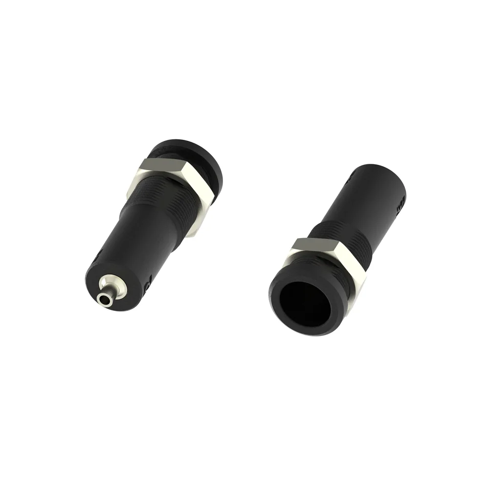 Ø4 mm 安全型插座 带 Ø14.5 mm 六角螺母 / 孔 Ø2 mm 连接（5270）